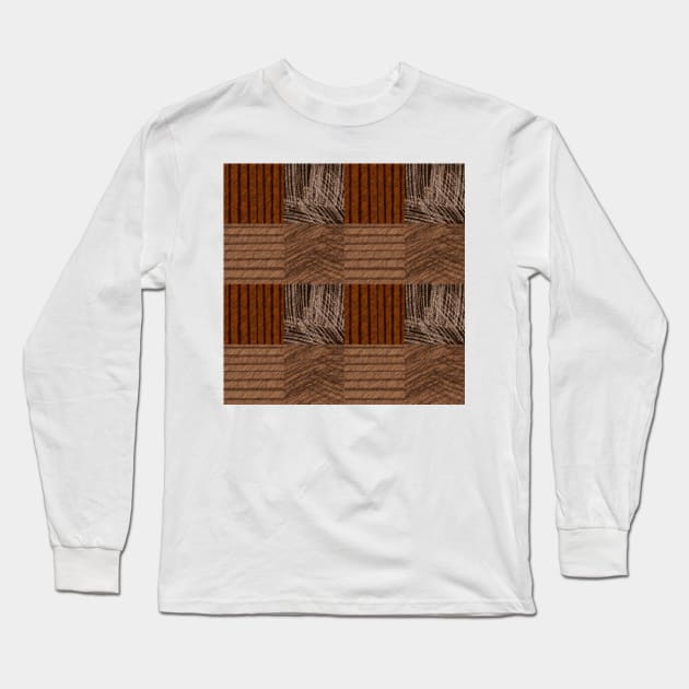 Modern Cozy Square Long Sleeve T-Shirt by Almanzart